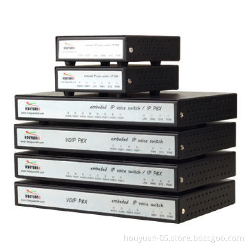 Asterisk VoIP PBX, Configurable IVR Menu, with 4-port FXO FXS Skype, for SIP Music On-hold, G729